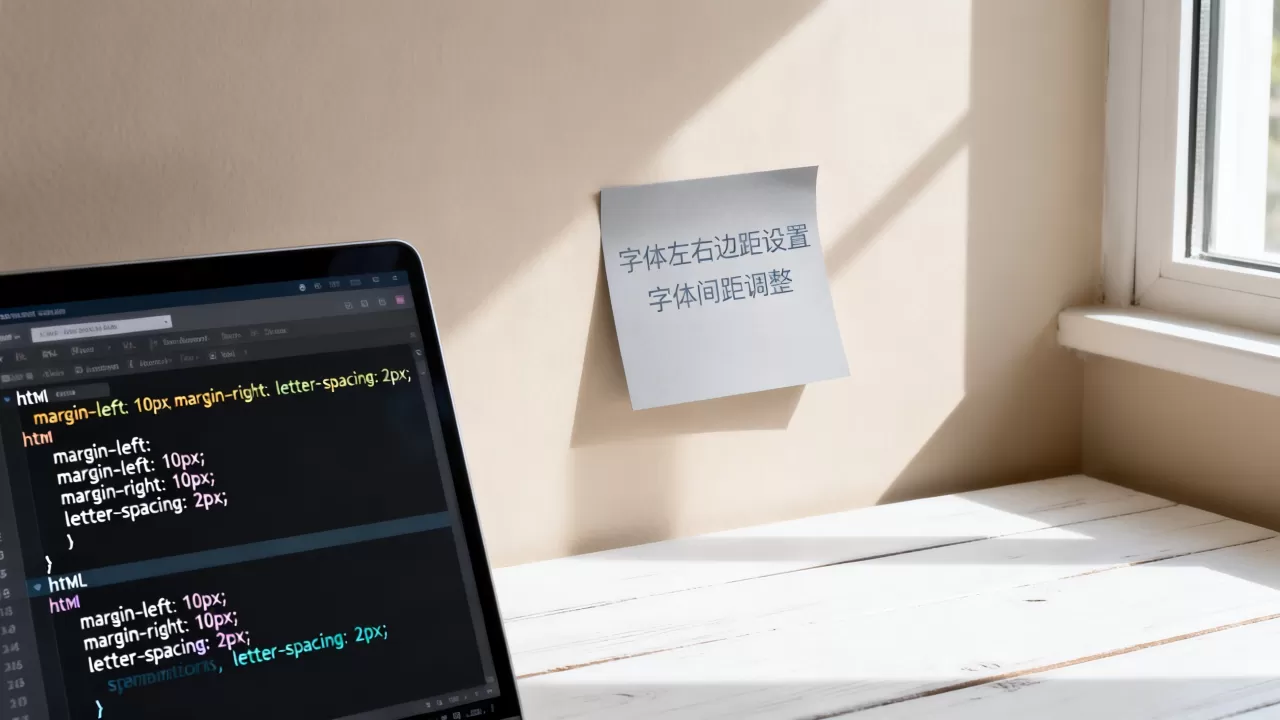 html字体左右边距怎么设置？html字体间距怎么调