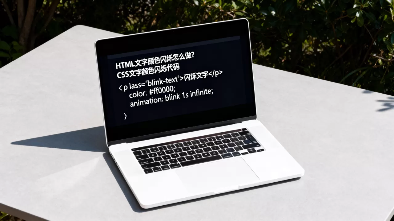 HTML文字颜色闪烁怎么做?CSS文字颜色闪烁代码 HTML文字颜色闪烁怎么做?CSS文字颜色闪烁代码