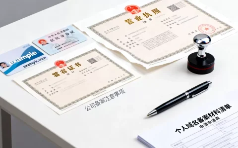 个人域名可以用公司备案吗？个人域名备案需要哪些材料