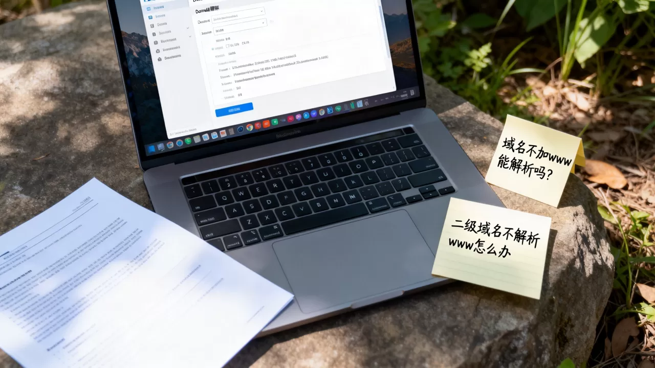 域名不加www能解析吗?二级域名不解析www怎么办 域名不加www能解析吗?二级域名不解析www怎么办