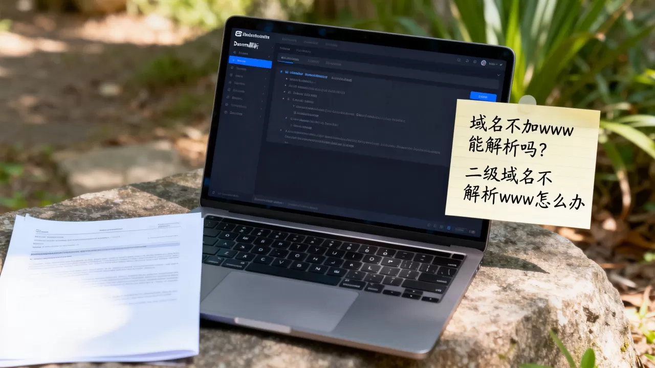 域名不加www能解析吗?二级域名不解析www怎么办 域名不加www能解析吗?二级域名不解析www怎么办