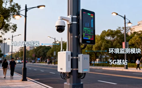 AIoT技术如何赋能多功能杆？智慧城市多功能杆建设方案