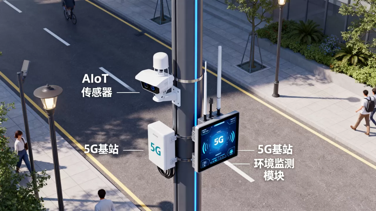 AIoT技术如何赋能多功能杆?智慧城市多功能杆建设方案 AIoT技术如何赋能多功能杆?智慧城市多功能杆建设方案