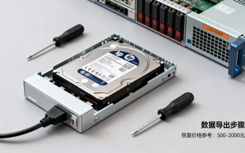 HP服务器硬盘数据如何导出？硬盘数据恢复价格