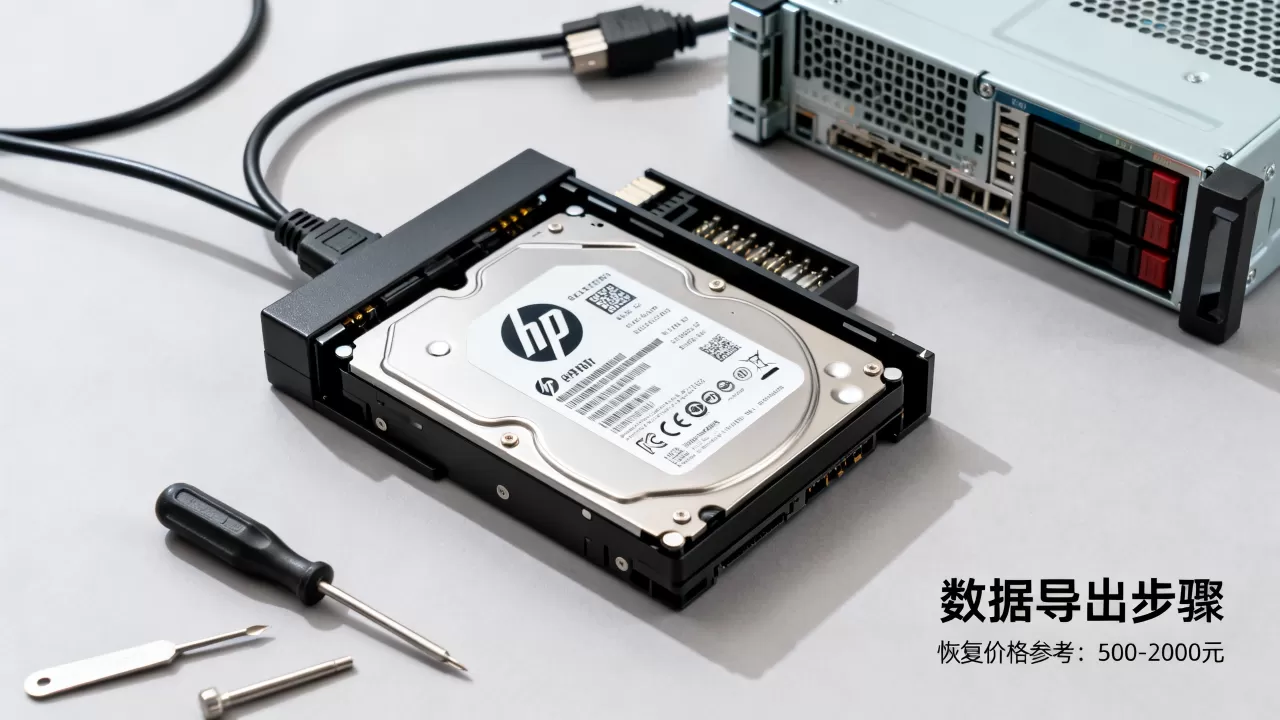 HP服务器硬盘数据如何导出？硬盘数据恢复价格