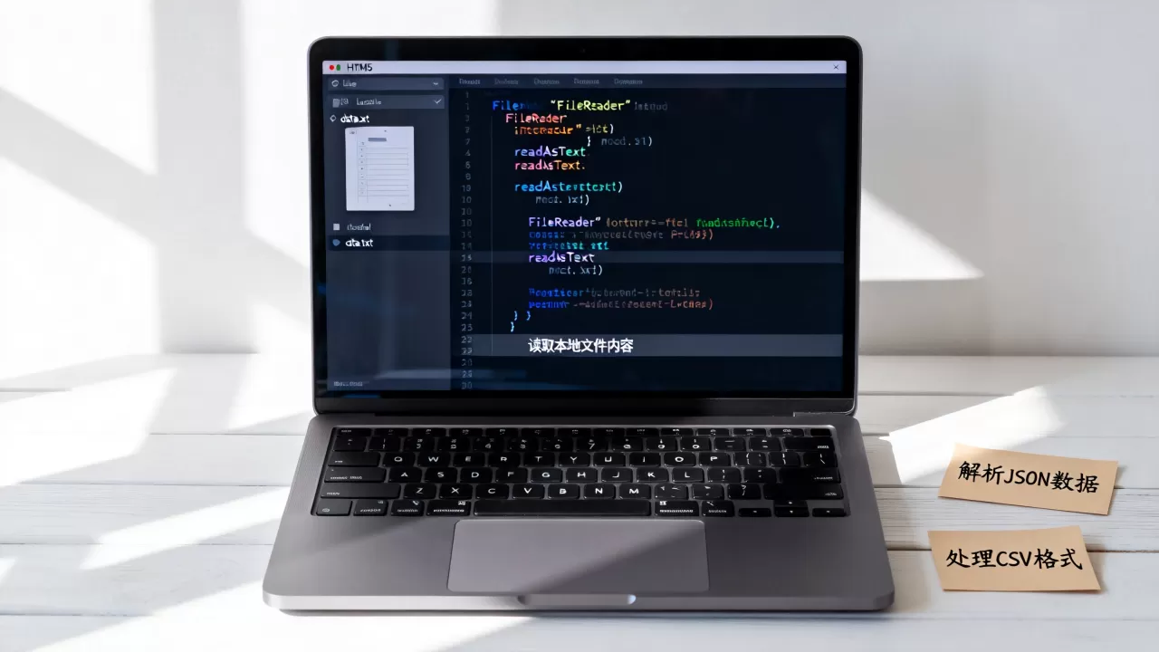 HTML5如何读取数据？html5读取本地文件并解析的方法
