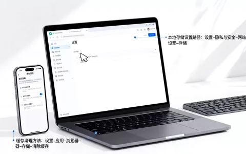 html本地存储设置在哪里？浏览器缓存清理方法
