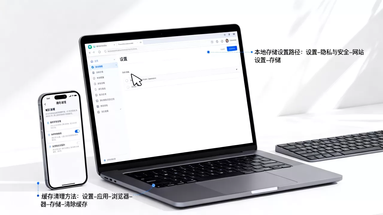 html本地存储设置在哪里?浏览器缓存清理方法 html本地存储设置在哪里?浏览器缓存清理方法