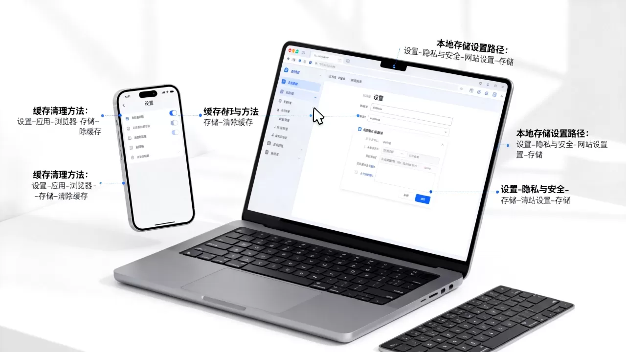 html本地存储设置在哪里?浏览器缓存清理方法 html本地存储设置在哪里?浏览器缓存清理方法