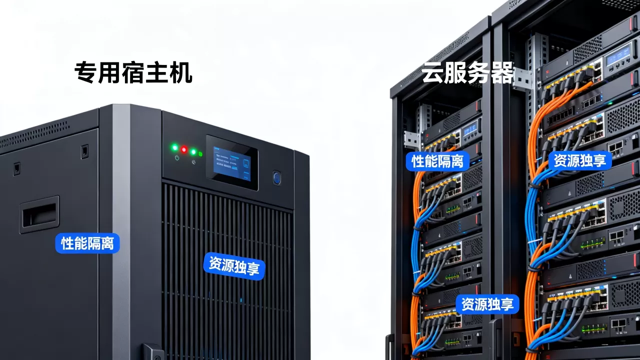 专用宿主机有哪些优势？专用宿主机和云服务器区别