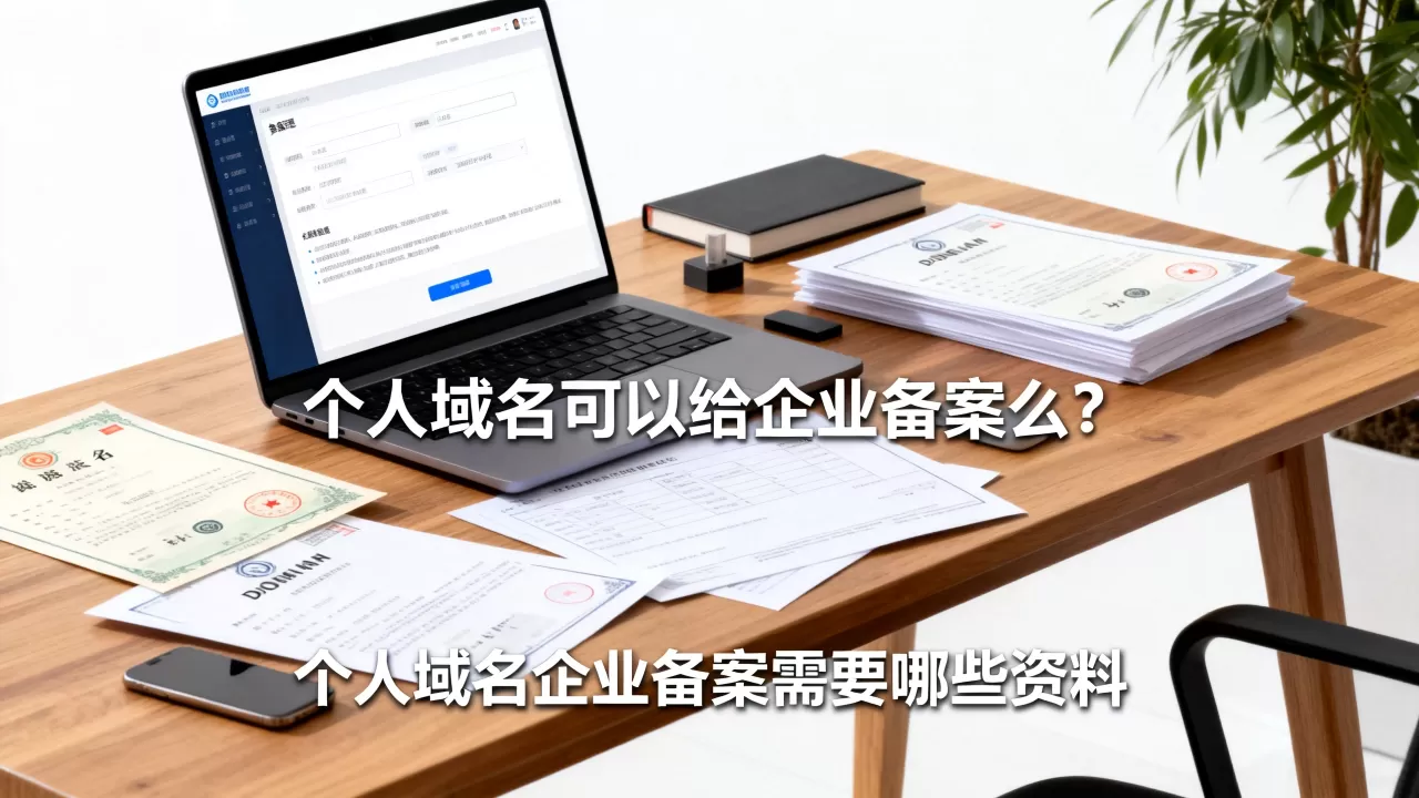 个人域名可以给企业备案么?个人域名企业备案需要哪些资料 个人域名可以给企业备案么?个人域名企业备案需要哪些资料