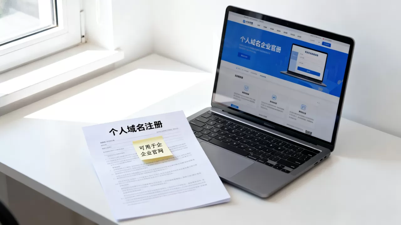 个人域名可以用于企业吗，个人域名注册企业官网