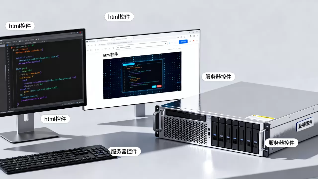 html空间怎么变html服务器控件,html控件与服务器控件区别 html空间怎么变html服务器控件,html控件与服务器控件区别