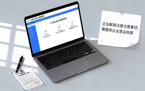 个人域名能注册企业邮箱吗，企业邮箱注册流程