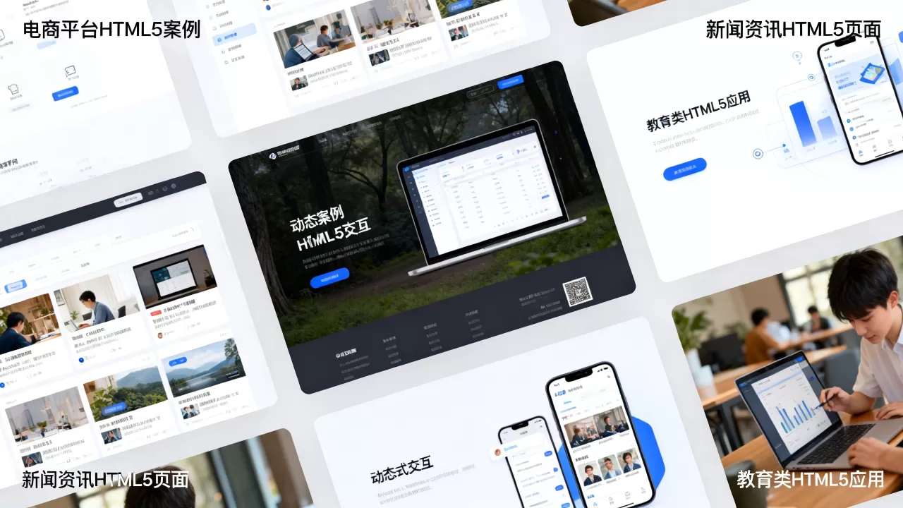 HTML5网站有哪些优秀案例？2026最新HTML5网页设计欣赏