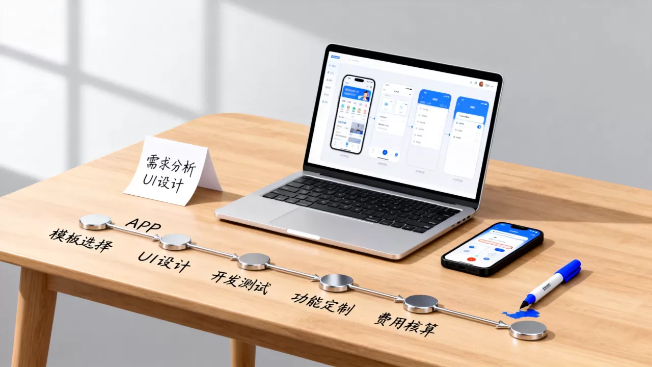 制作APP模板贵吗？制作APP流程及费用详解