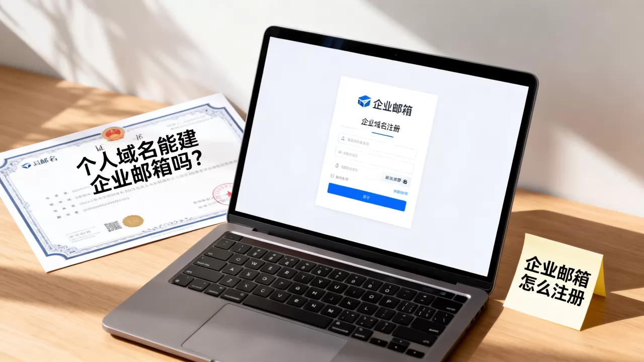 个人域名能建企业邮箱吗？企业邮箱怎么注册