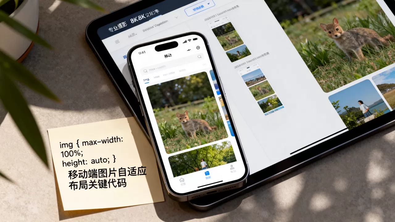 html移动图片属性怎么设置?移动端图片自适应布局 html移动图片属性怎么设置?移动端图片自适应布局