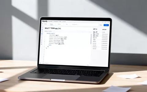 如何查询APP列表？mysql数据库查询方法