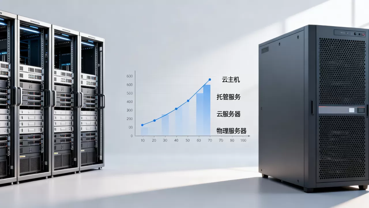 云主机和托管怎么选?云服务器和物理服务器区别 云主机和托管怎么选?云服务器和物理服务器区别