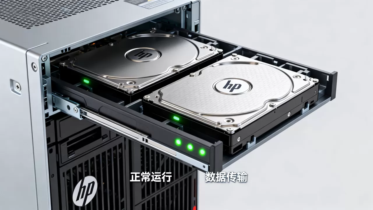 hp服务器硬盘两个绿灯代表什么意思?服务器硬盘指示灯状态详解 hp服务器硬盘两个绿灯代表什么意思?服务器硬盘指示灯状态详解