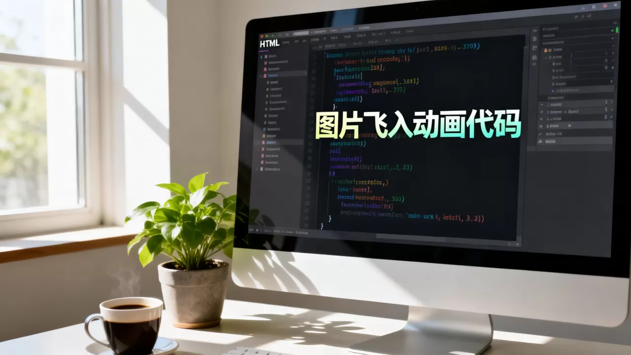 html图片飞入模板怎么做？网页图片飞入动画代码