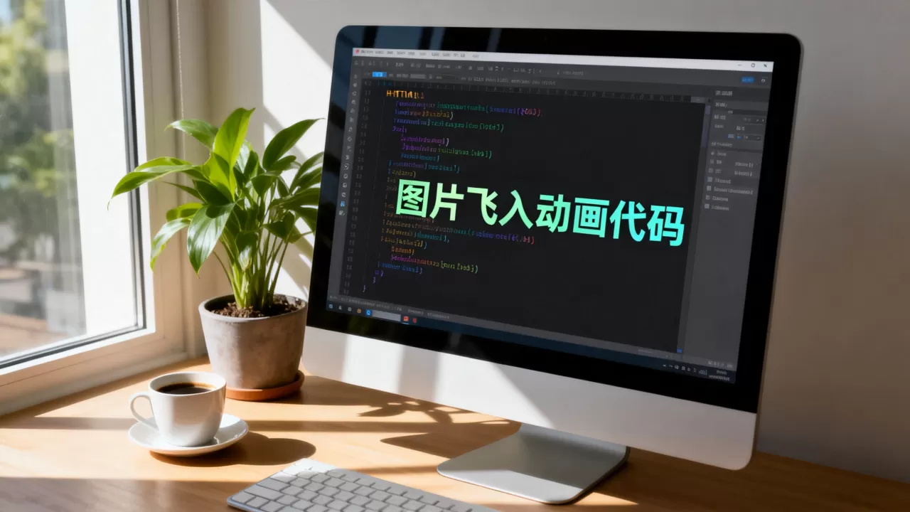 html图片飞入模板怎么做？网页图片飞入动画代码