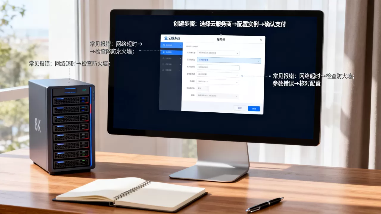 app云服务器怎么创建?创建云服务器报错怎么办 app云服务器怎么创建?创建云服务器报错怎么办