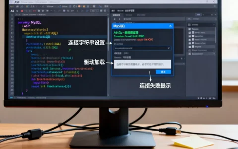 ASP如何连接MySQL数据库？asp连接mysql报错怎么解决
