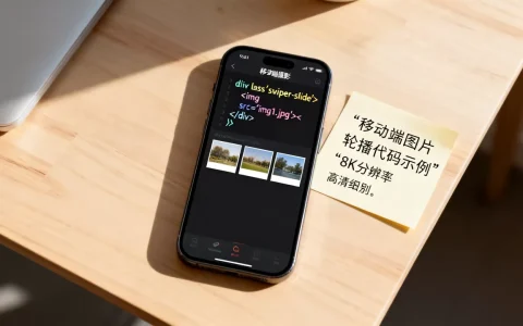 html移动图片怎么设置？移动端图片轮播代码
