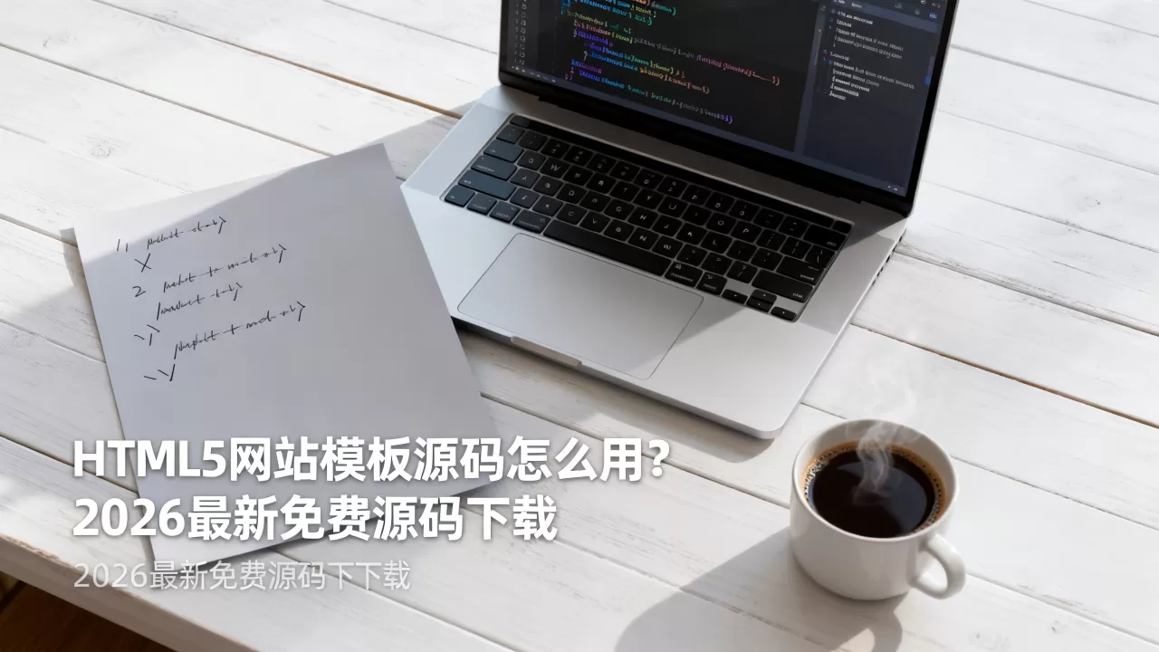 HTML5网站模板源码怎么用？2026最新免费源码下载
