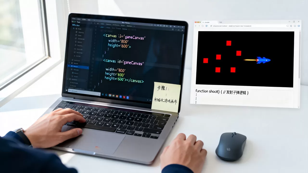 html射击游戏代码怎么写?html5小游戏开发教程 html射击游戏代码怎么写?html5小游戏开发教程