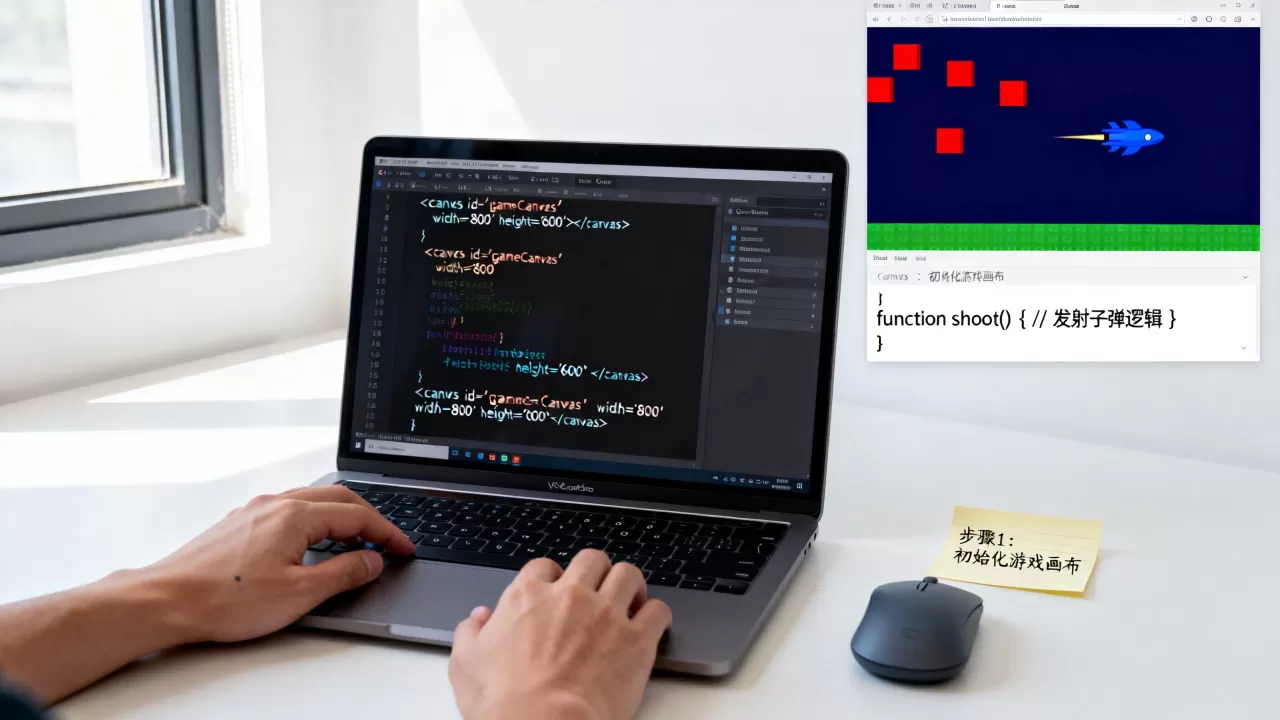 html射击游戏代码怎么写?html5小游戏开发教程 html射击游戏代码怎么写?html5小游戏开发教程