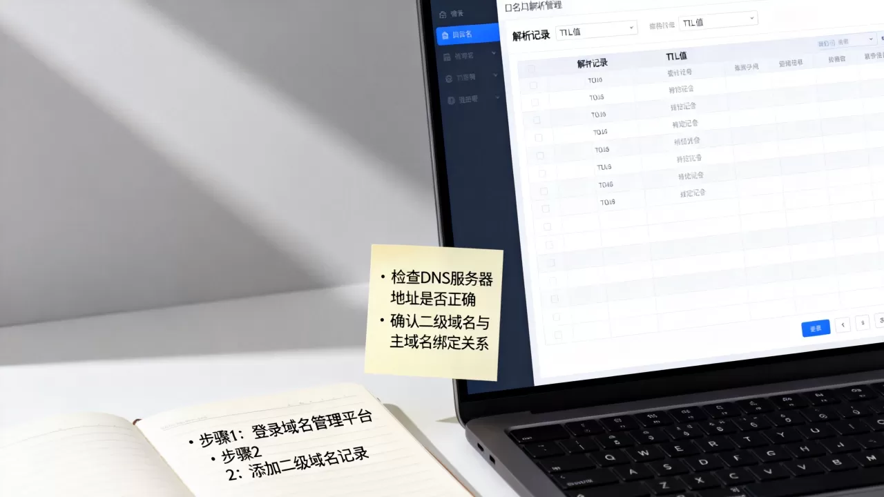 二级域名解析失败怎么办?如何设置二级域名解析 二级域名解析失败怎么办?如何设置二级域名解析