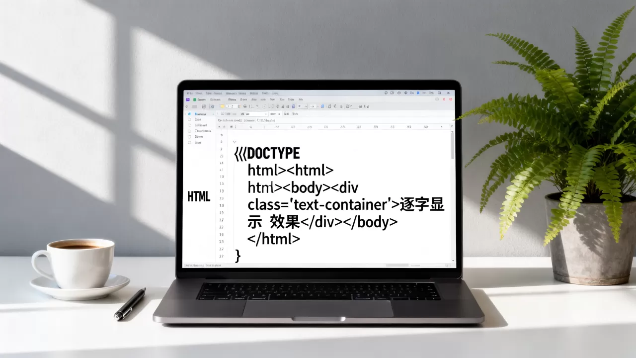 HTML动态出现字体怎么做?如何实现文字逐字显示效果 HTML动态出现字体怎么做?如何实现文字逐字显示效果