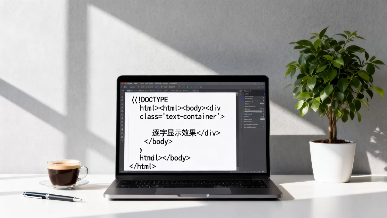 HTML动态出现字体怎么做?如何实现文字逐字显示效果 HTML动态出现字体怎么做?如何实现文字逐字显示效果