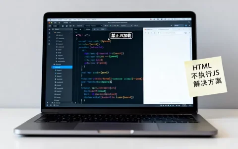 html不执行js怎么办？如何禁止页面加载javascript