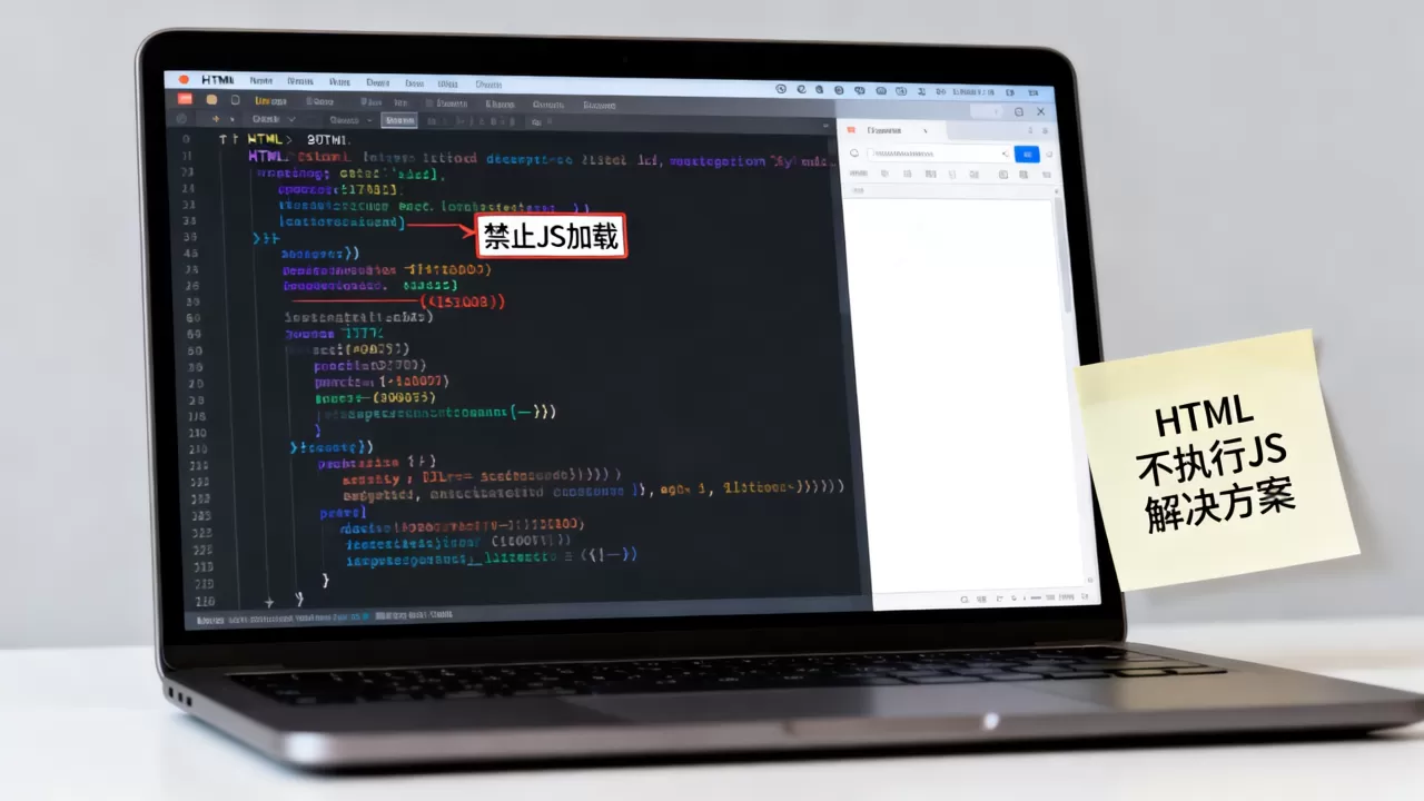 html不执行js怎么办?如何禁止页面加载javascript html不执行js怎么办?如何禁止页面加载javascript