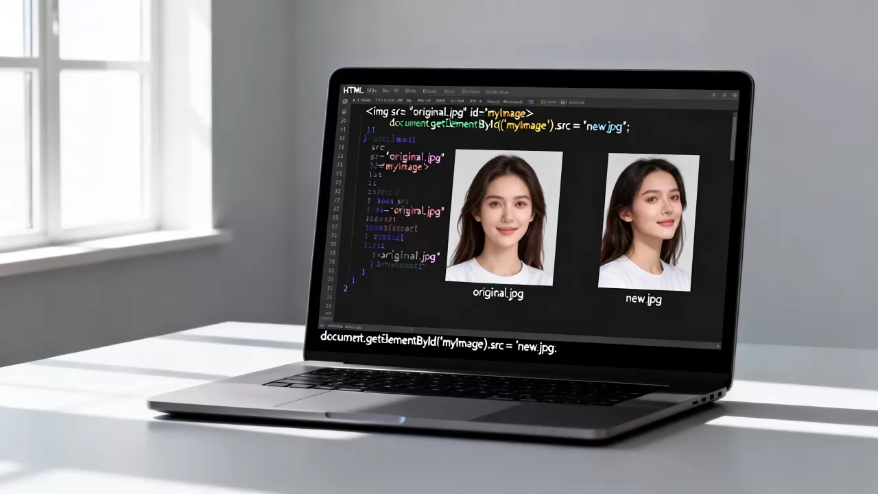 html怎么替换图片？网页图片替换代码怎么写
