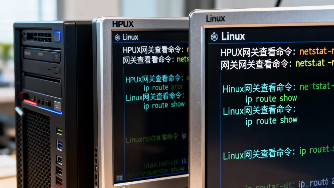 HPUX服务器怎么查看网关？linux查看网关命令