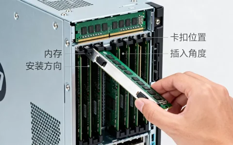 HP服务器DL388如何加内存条？戴尔服务器内存升级教程