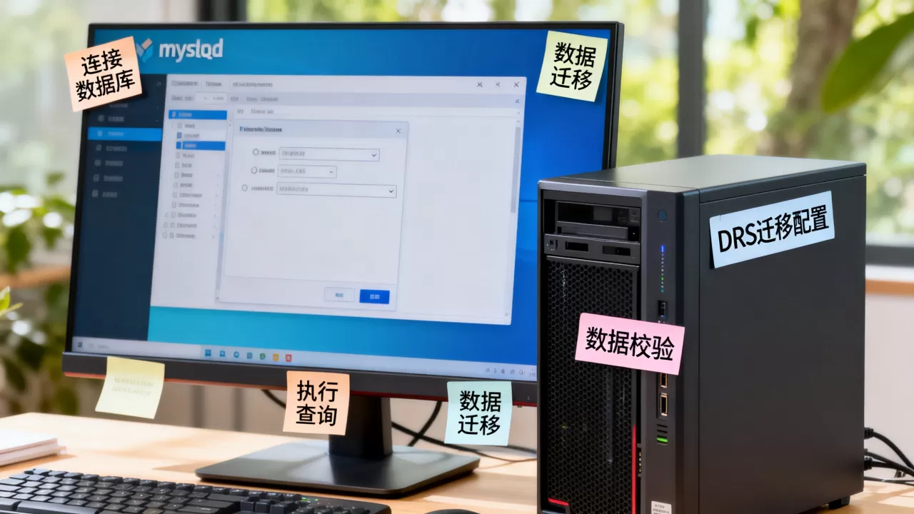 ado操作mysql数据库步骤详解，drs迁移mysql数据库实施步骤