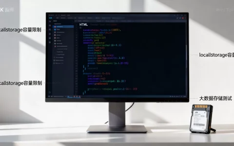 HTML本地存储大数据真的可行吗？html5 localstorage容量限制