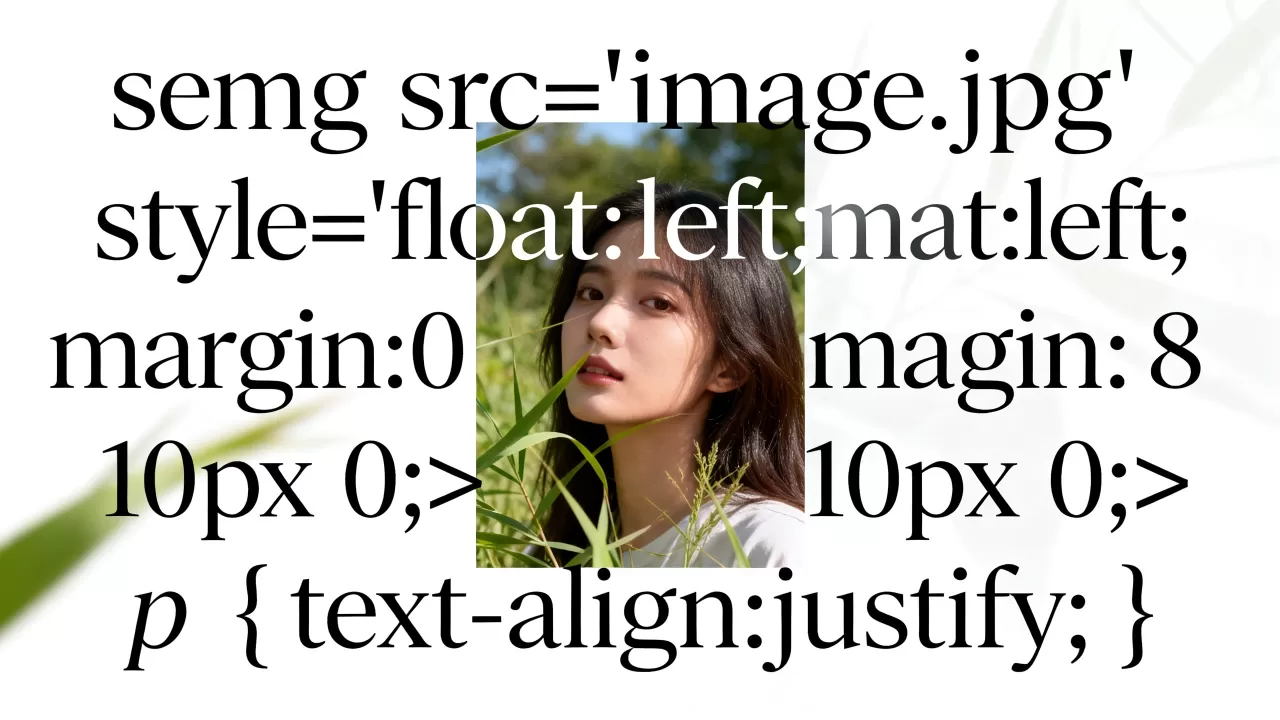 HTML文字环绕怎么设置?CSS实现文字环绕图片的方法 HTML文字环绕怎么设置?CSS实现文字环绕图片的方法