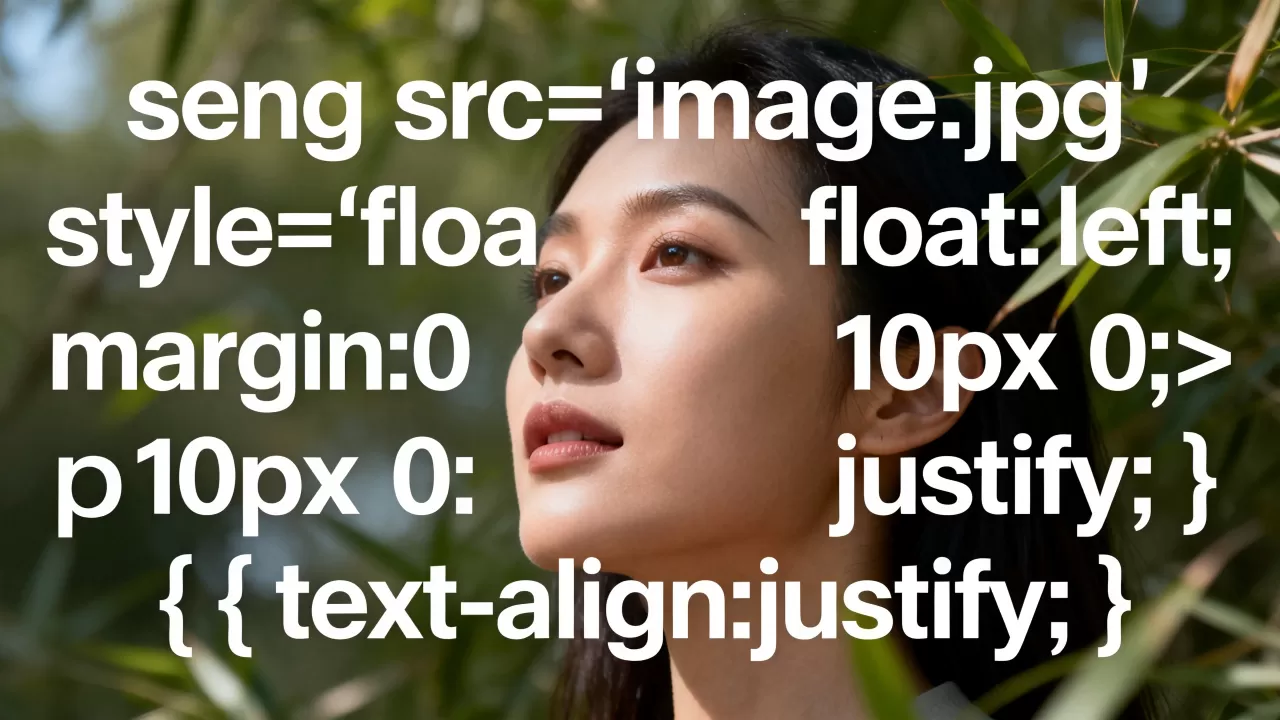HTML文字环绕怎么设置?CSS实现文字环绕图片的方法 HTML文字环绕怎么设置?CSS实现文字环绕图片的方法