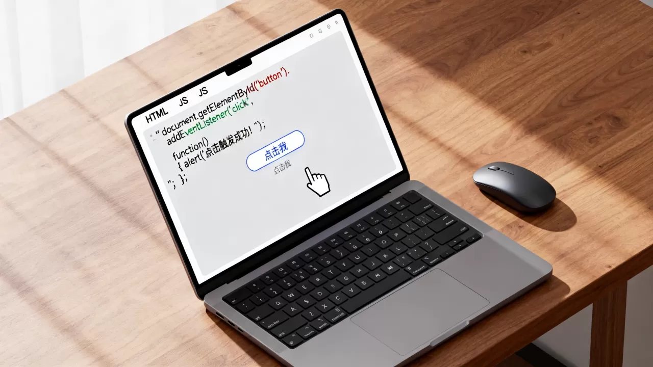 HTML点击触发JS怎么实现?js点击事件监听方法 HTML点击触发JS怎么实现?js点击事件监听方法