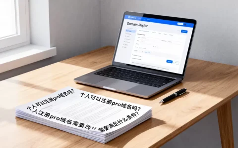 个人可以注册pro域名吗，个人注册pro域名需要满足什么条件