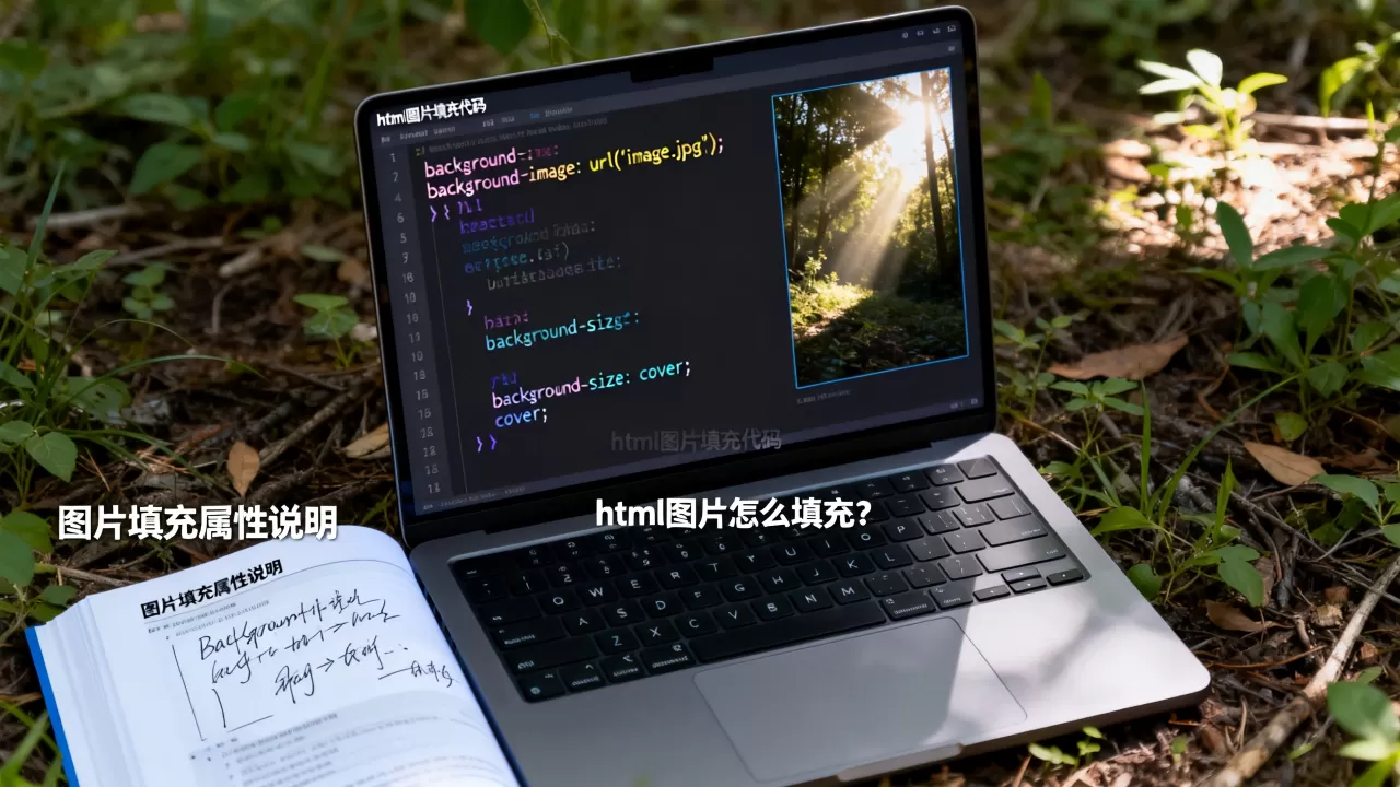 html图片怎么填充？html图片填充代码