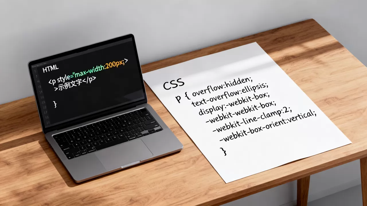 HTML文字怎么限制长度?css限制html文字显示行数 HTML文字怎么限制长度?css限制html文字显示行数