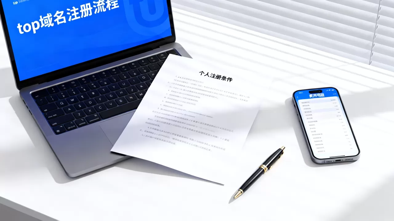 个人可以注册top域名吗？top域名注册流程及费用